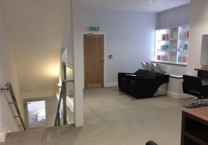 Newcastle Hairdressers shop fitting